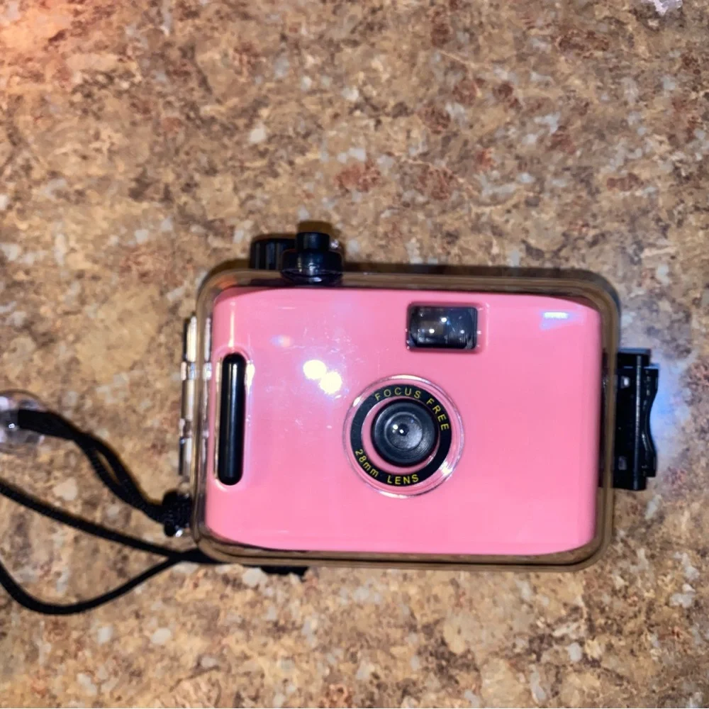 UP-TECH Pink Waterproof Film Camera